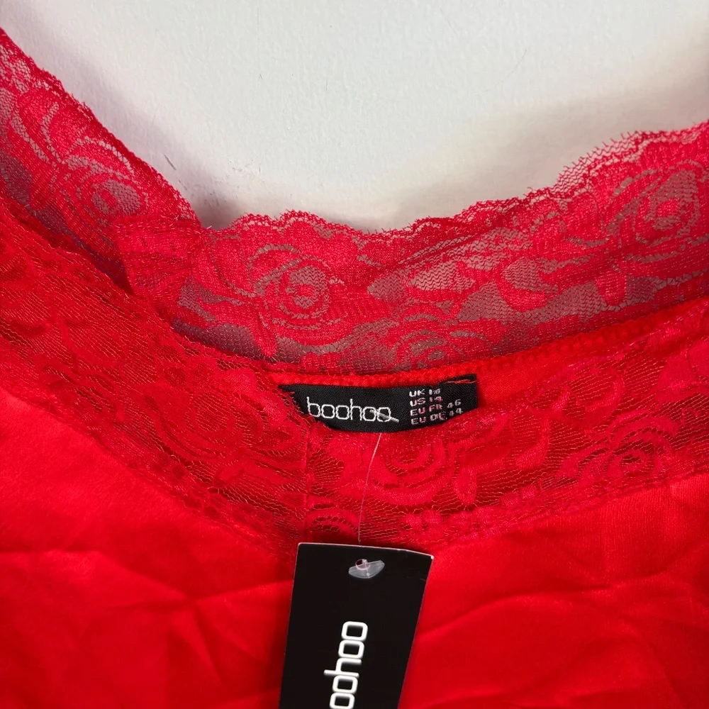 Boohoo Plus Lace Trim cami NWT Size 14 (US)